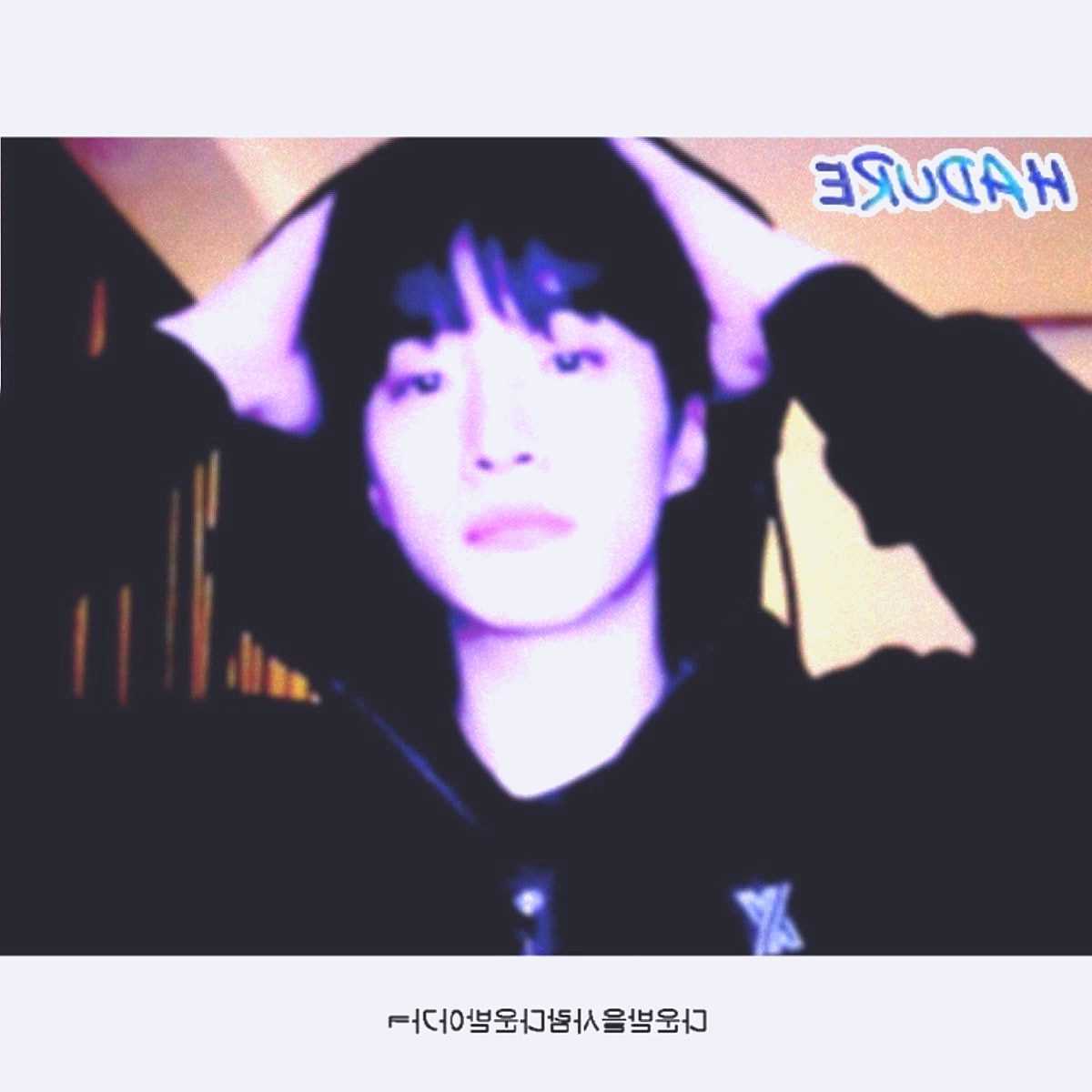 Junho visual after cutting his hair in real time