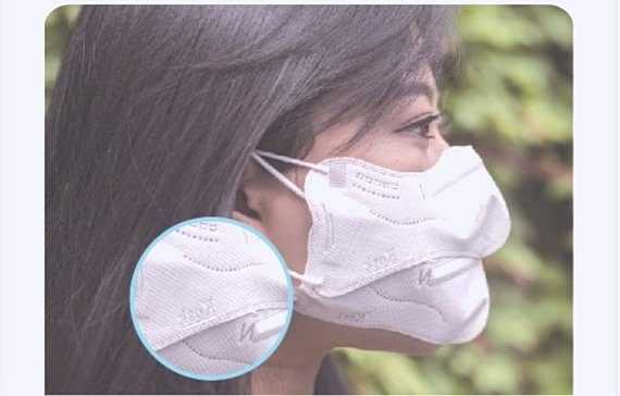 Koreans make a &#8216;nose mask&#8217; that is intended to be used in restaurants