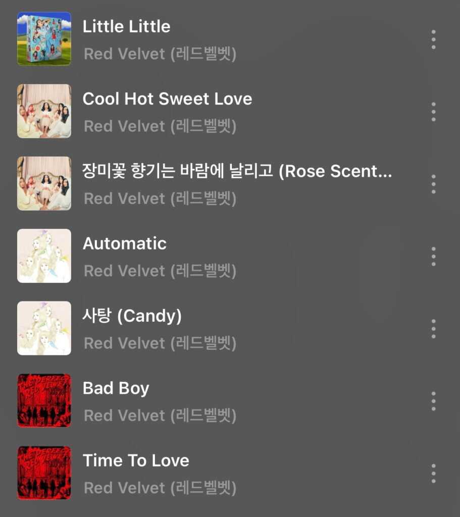 Red Velvet&#8217;s b side songs are simply amazing