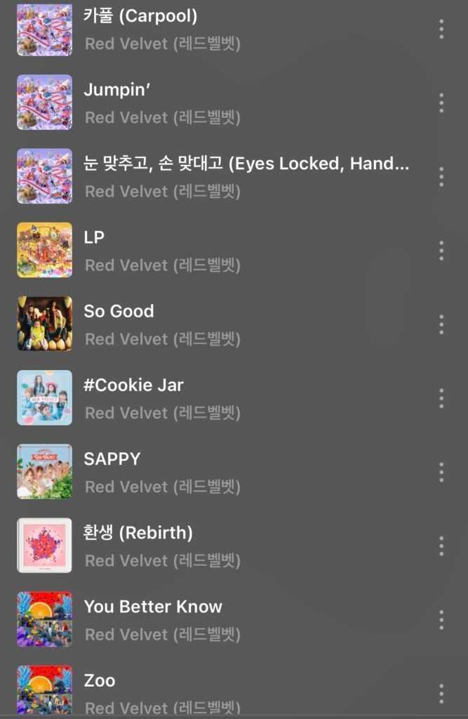 Red Velvet&#8217;s b side songs are simply amazing