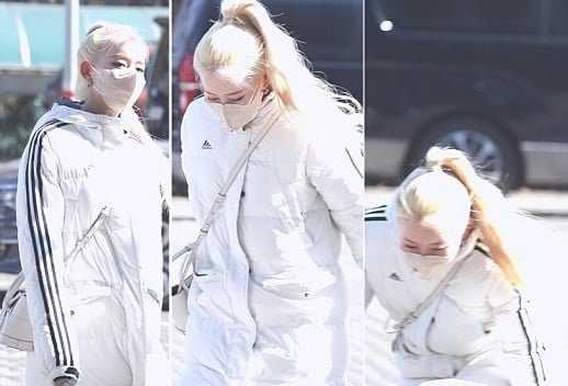 STAYC&#8217;s Shieun nearly falls in poorly fitting shoes