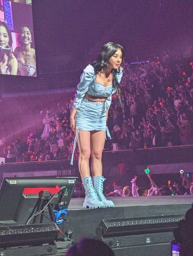 TWICE perform at US