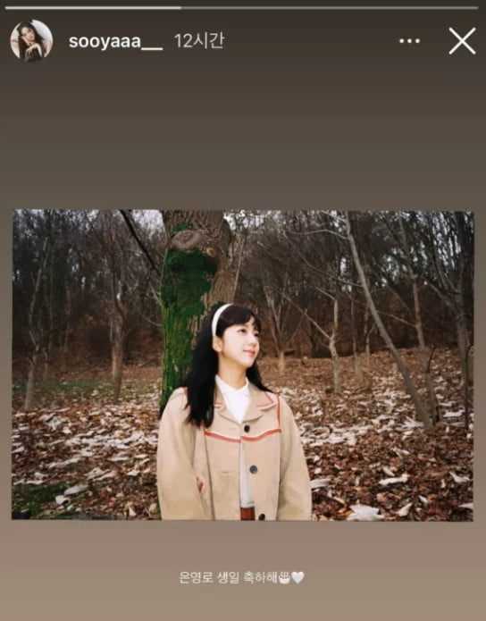 BLACKPINK Jisoo updated her instagram with a new story