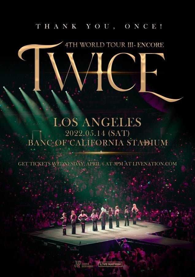 &#8216;TWICE&#8217; performed their first concert at a stadium in the US