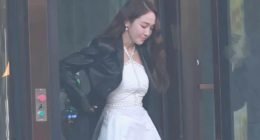 Jessica departs her hotel to attend the Chinese girl group’s survival performance recording