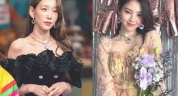Taeyeon and Han So hee are using toy princess jewelry