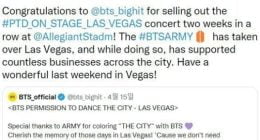 USA senator refers to BTS on Twitter