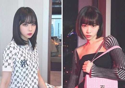 Kim Chaewon and Winter very similar to each other&#8230;