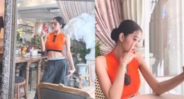 Freezia displays her abs in a fresh Instagram story