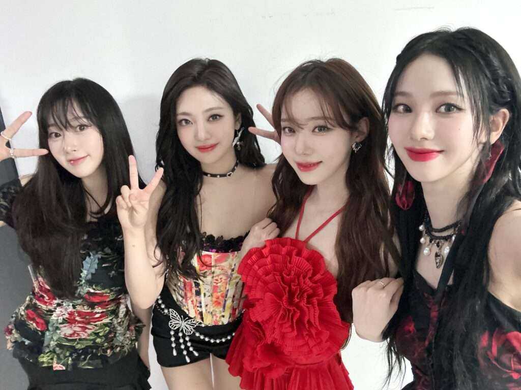 [INSTIZ] The Aespa group photo is very beautiful.