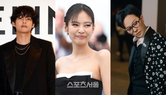 V, Jennie, and GD were stars spotted at Bruno Mars’ concert