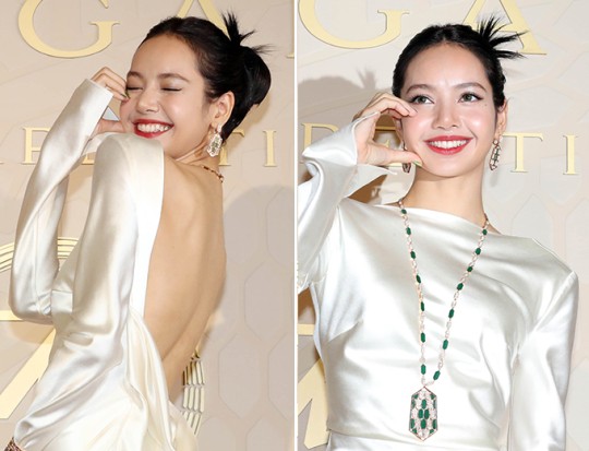 Black Pink’s Lisa flaunts her curves for the ‘Bulgari’ event