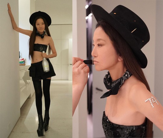 Vera Wang continues to impress with her youthful beauty