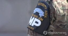 The American soldier was detained by North Korea after crossing the border line