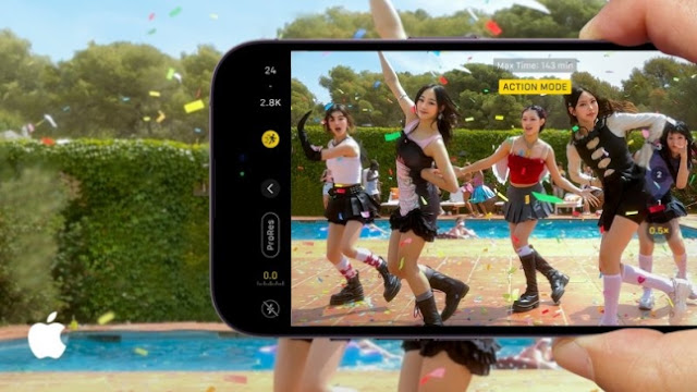 New Jeans announced the iPhone 14 Pro in their new music video