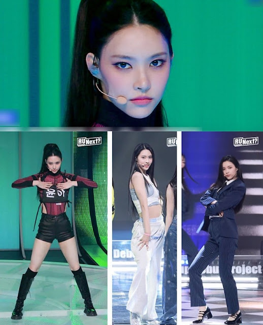Hybe trainee Yunah looks like Karina?