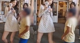 Community sites judge Jang Wonyoung’s reaction to child reaching for her attention