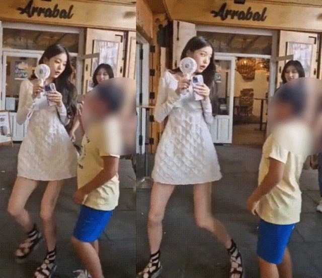 Community sites judge Jang Wonyoung&#8217;s reaction to child reaching for her attention